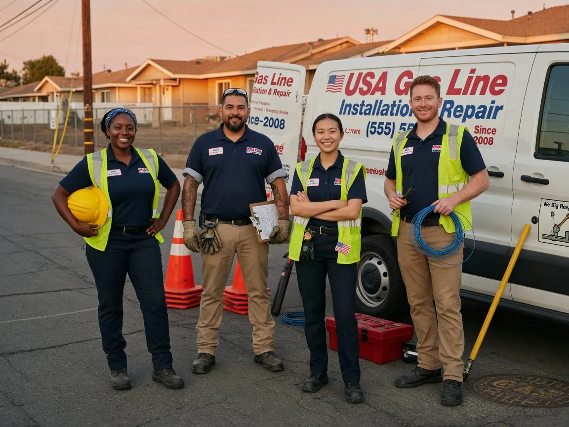Gas Line Installation company in Williamsfield, IL